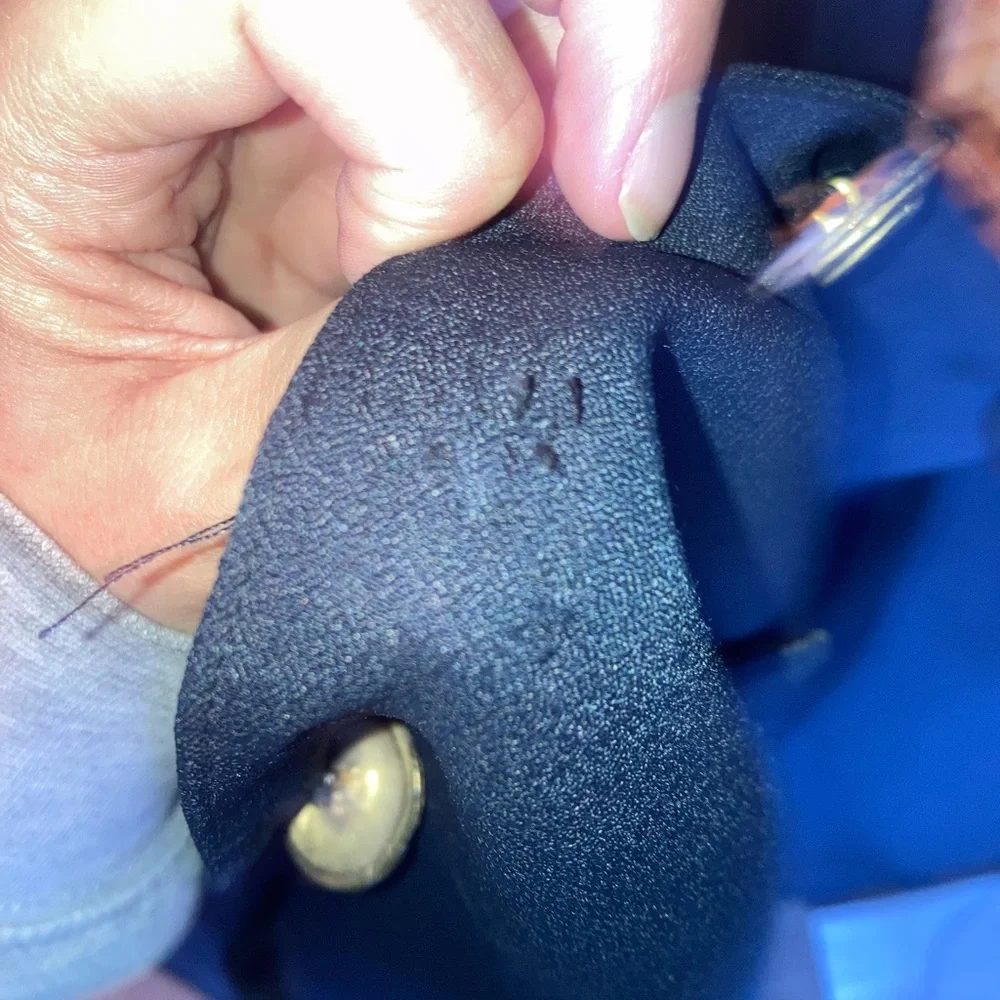 Dina Bar-el Vintage Black Blazer With Animal Print Detailing - Picture 4 of 5